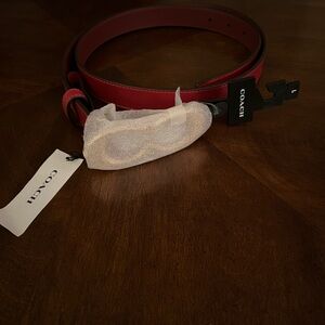 Red Coach Belt *Brand New*